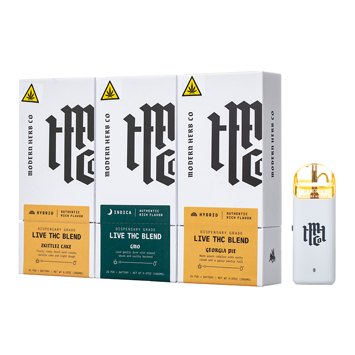 Modern Herb Co. Live THC Blend Disposable Pod Kit 2G