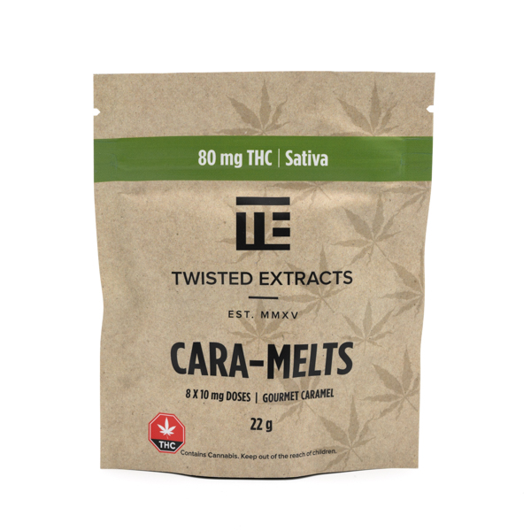 Twisted Extracts – Sativa Cara-Melts 80mg THC